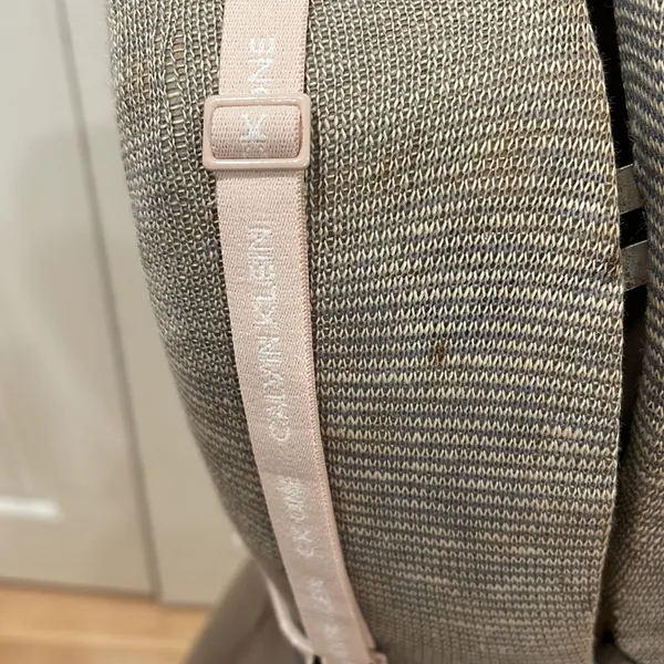 Calvin Klein CK One lightly lined pinkish/beige adjustable strap bra - Image 7