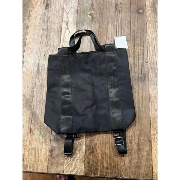 Fabletics black bucket‎ backpack nwt large - Image 2