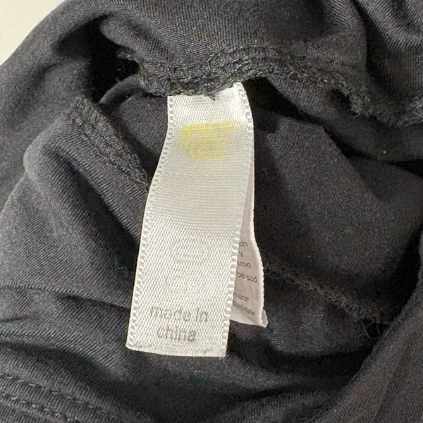 LULAROE OS Solid Black Leggings 130 - Image 4