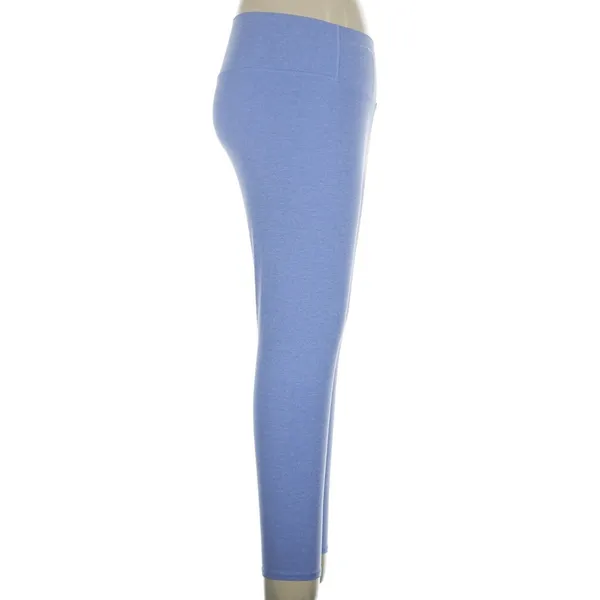 Free People Movement Blue High Rise Ankle 7/8 Leggings XL Solid Yoga Workout - Image 3