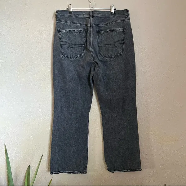 American Eagle 90s Bootcut Black Jeans 16 Regular - Image 5