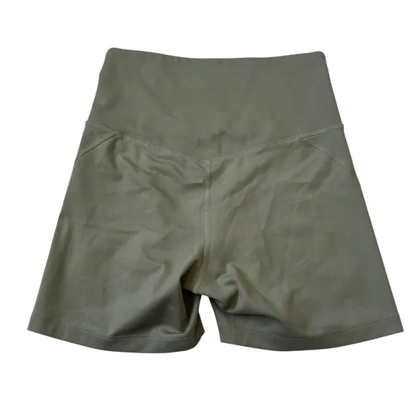Girlfriend Collective Green Athletic Bike Shorts Women's Size Small | 73-9 - Image 4