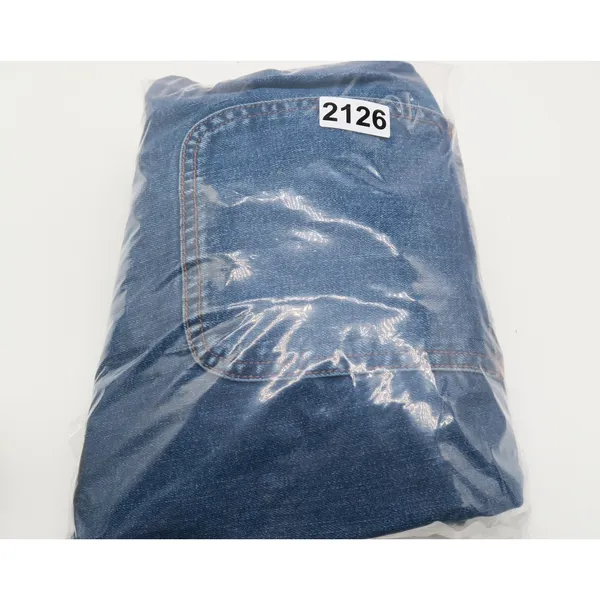 Gap Maternity Denim Overalls Medium Wash Stretch Cotton Blue Size S Small‎ - Image 8