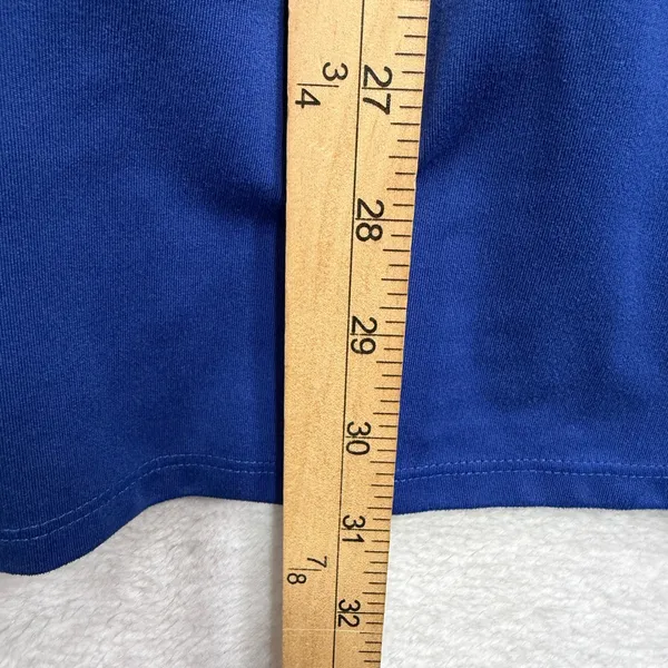 GapFit Size S Athletic Dress Royal Blue V-Neck Built-in Shorts Pocket GF004929 - Image 10