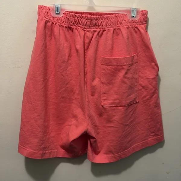 NWOT Sporty & Rich Bold Logo‎ gun short cotton candy XS - Image 6