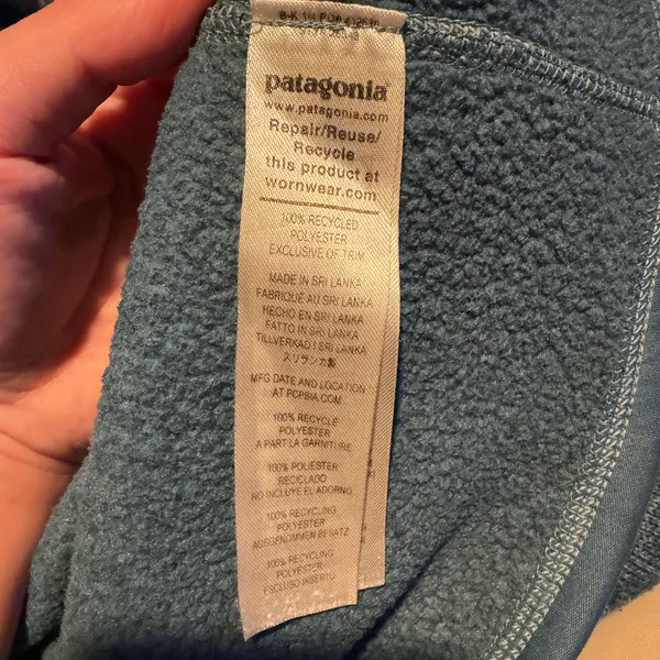 Patagonia W's Better Sweater Jacket Heather Blue - Image 7