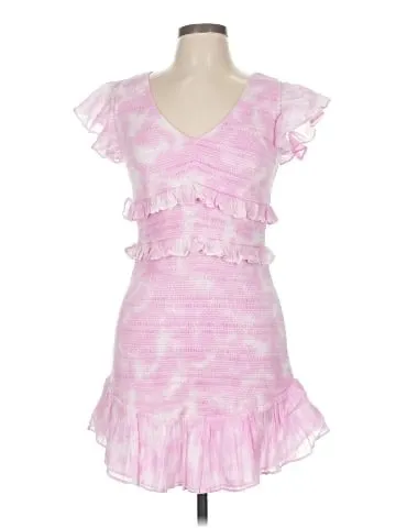 Love Shack Fancy Pink Mini Dress - Image 2