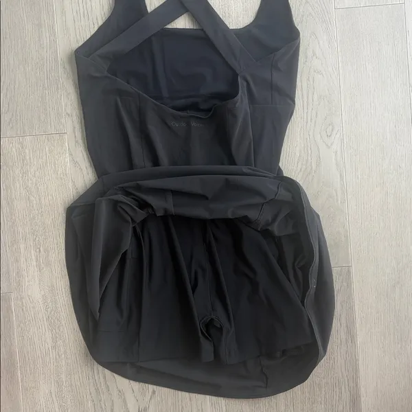 Outdoor Voices Black Cross Back Dress New NWT Size Large - Image 10