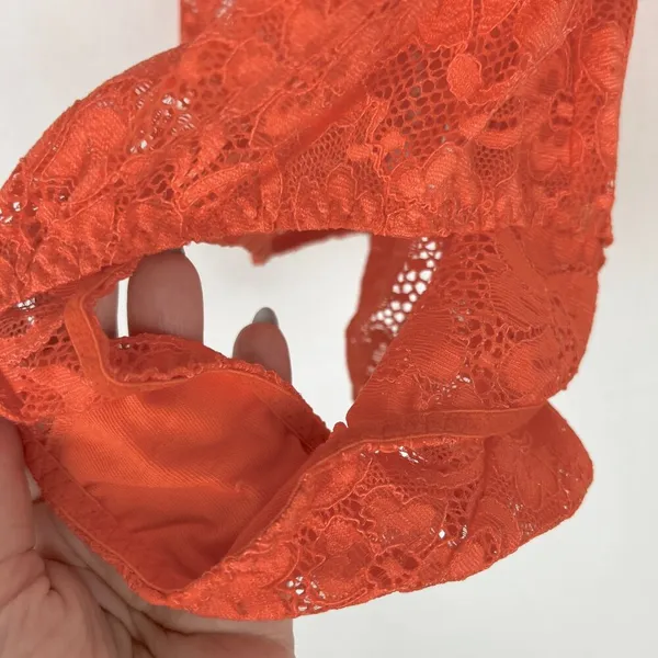 NWT We are HAH Comin' In HAHt Lace Bodysuit Burnt Orange Size XS NEW - Image 6