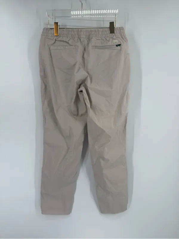 Vuori Vintage Ripstop Pants Women's In Coconut Organic Cotton VW450 Size M - Image 3
