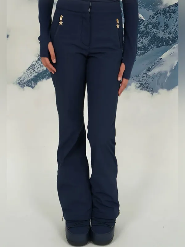 Meet Me There "Snowfall" ski pants navy Star Pant Size XXS/S - Image 6