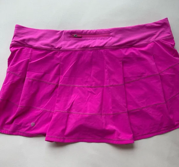 Lululemon Pace Rival Skirt Pink Sonic - Image 2