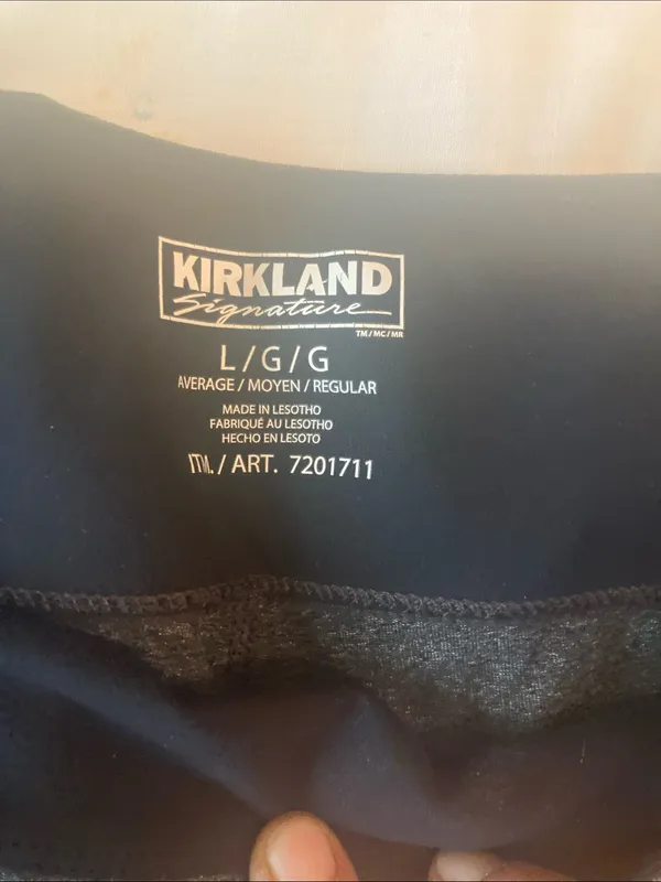 Kirkland Signature Black Wide-Leg Women's Pants - Image 2