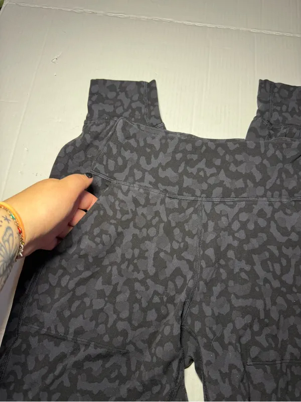 Lululemon Align Joggers 28" in Formation Camo Deep Coal Multi - Image 6