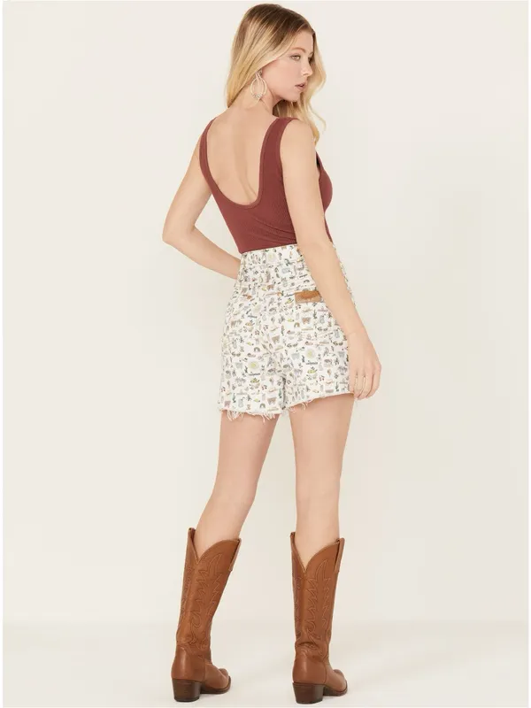 Wrangler Donna High Rise Shorts - Image 12