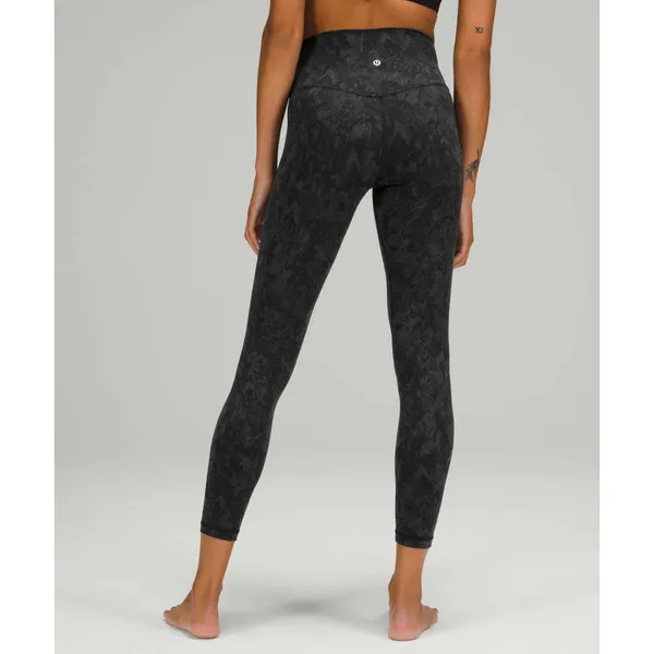 Lululemon Wunder Train High-Rise Tight 25" 12 NWT Hideaway Camo Deep Coal Multi - Image 2