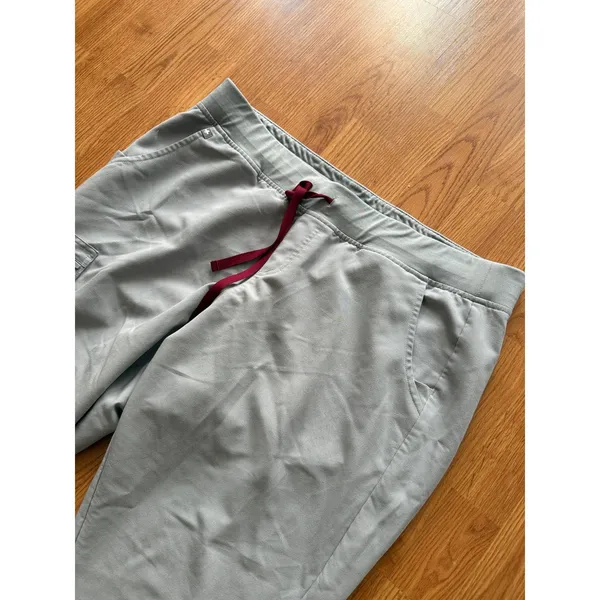 Figs Zamora Jogger Scrub Pant Cement Size XXL - Image 3