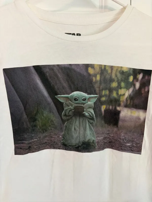 Star Wars The Mandalorian Grogu Baby Yoda Tee - Image 2