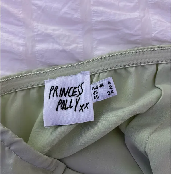 Princess Polly Green Mini Dress  - Image 3