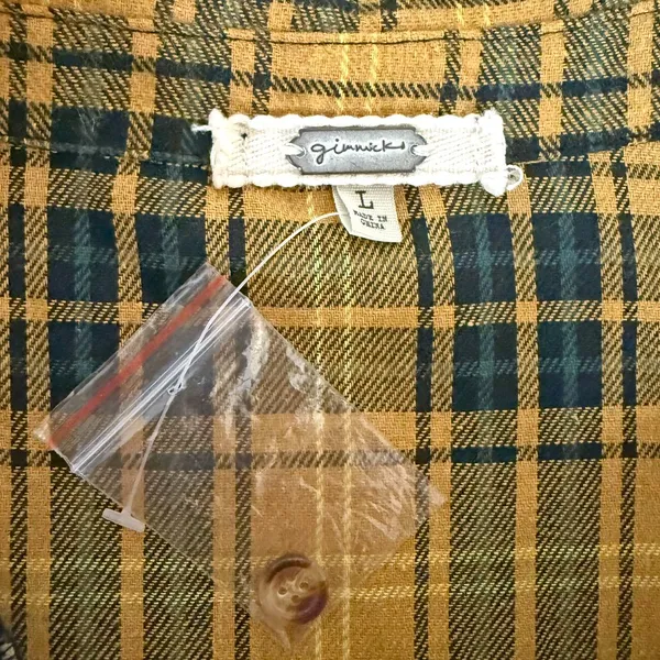 Gimmicks Plaid Pieced Shirt - Image 8