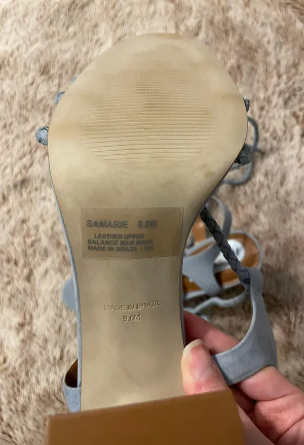Baby Blue Samarie Sandals - Image 6
