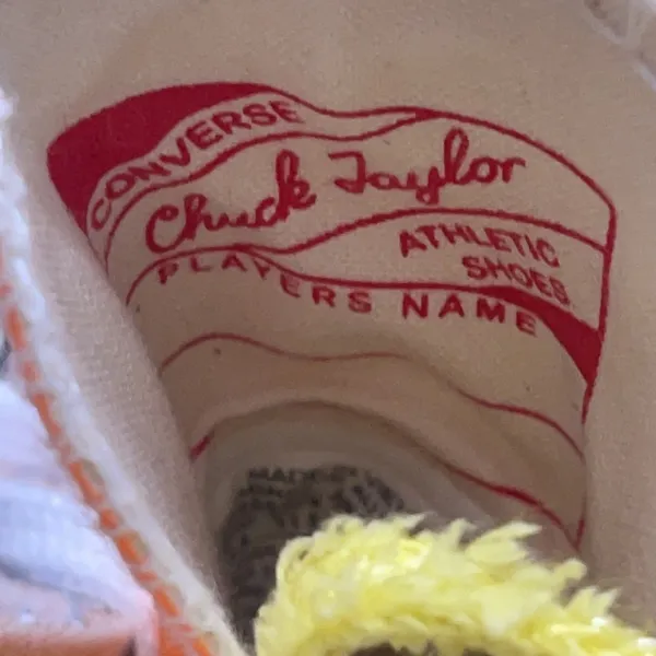 Converse X J.W. Anderson Glitter Hightop Shoes - Image 11