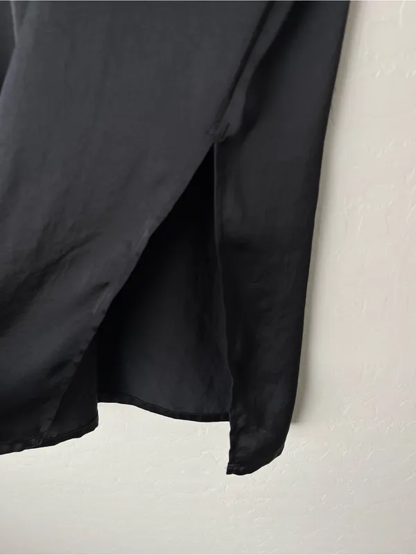 Lululemon Glide Away midi Slip Skirt with pockets Black 6 - Image 10