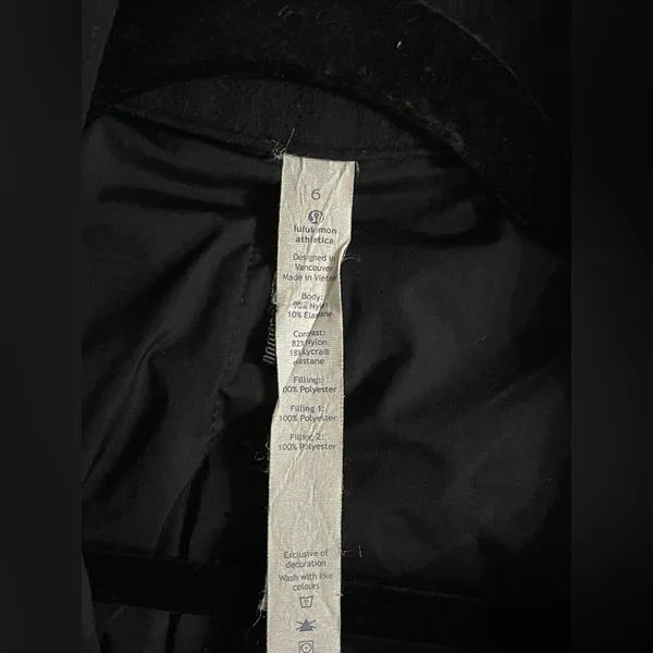 Lululemon Run For Cold Vest PrimaLoft Stretch Glide Material in Black Size 6 - Image 13