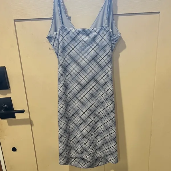 Princess Polly Black and White Plaid Chemise - Image 3