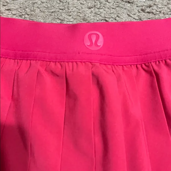 Lululemon‎ High-Rise Pleated Tennis Skirt Skort Pink Cherry Mist 4 - Image 8