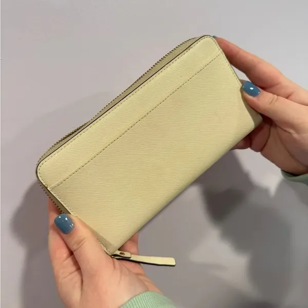 Kate Spade‎ cream bifold zipper wallet - Image 4