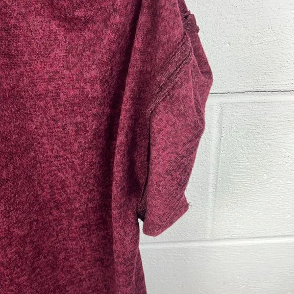 Altar’d State maroon cowl neck top - Image 4