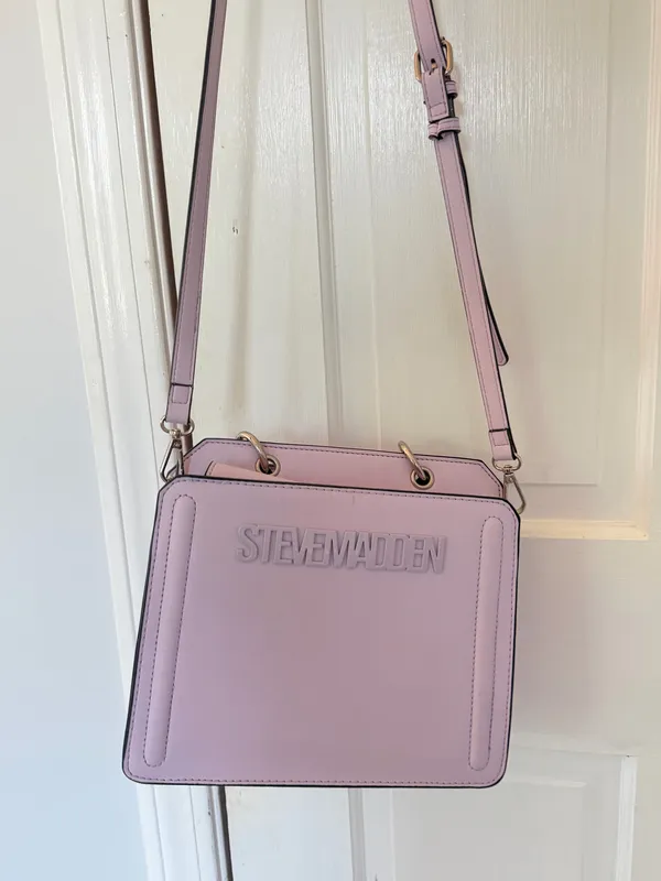 Steve Madden Purse Crossbody Purple Light - Image 4