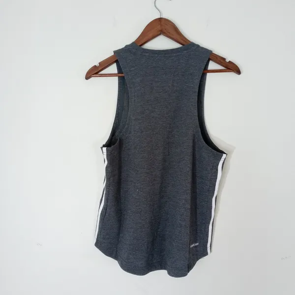 Adidas Women Tank Top Size Medium Gray - Image 3