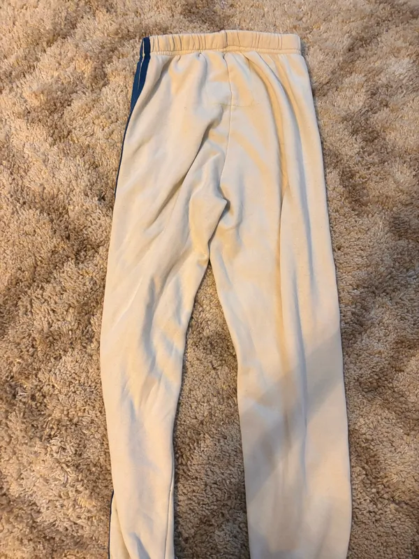 Aviator Nation Sweatpants 5 Stripe Blue Vintage White - Image 3