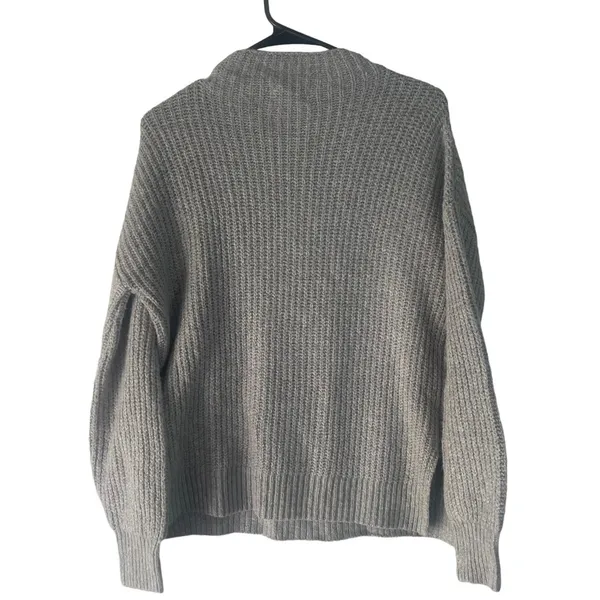 Rachel‎ Zoe Women's Size XS Classic Basic Grey Knit Sweater - Image 8