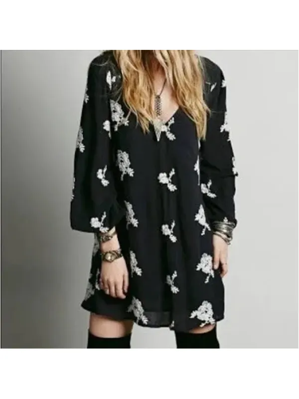Free People Austin Mini Dress Size L (22” PTP) - Image 9