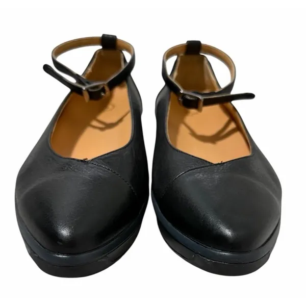 Soleni Ruth Flat Black Shoes‎ Women's Size 8 - Image 3