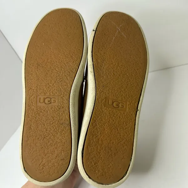 UGG Womens size 9 Cas Slip-On Chestnut Leather Suede 1019217 f27021C - Image 10