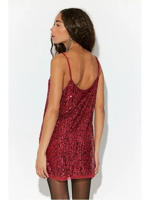 Free People Midnight Kiss Mini Slip Dress - Image 2