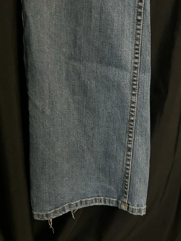 Michael Kors Classic Women's Blue Denim Jeans SZ 12 - Image 11