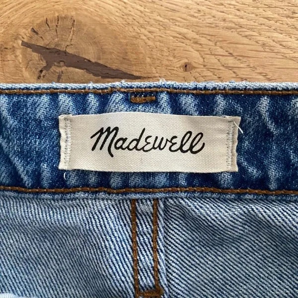 Madewell - Curvy Perfect Vintage Straight Leg Jeans in Blue - Image 4