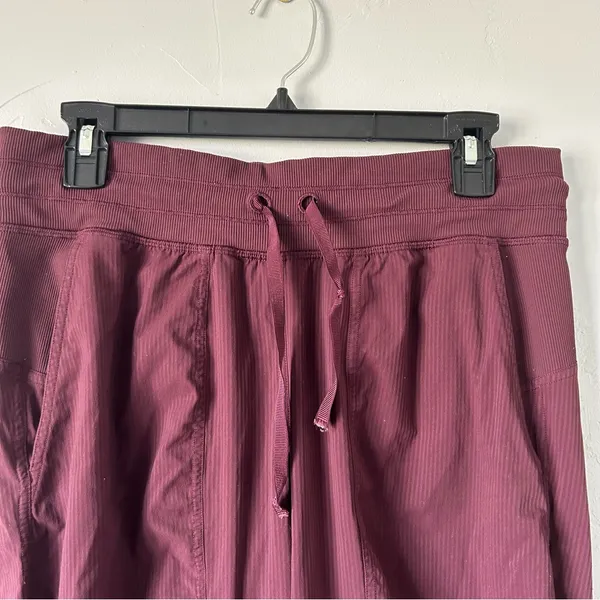 Lululemon Dance Studio Joggers in Cassis Burgundy Size 8 - Image 13