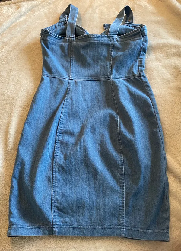 Haute Monde Denim Dress - Image 4
