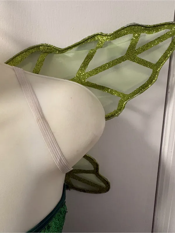 Tinkerbell festival cosplay dress and wings - Image 9