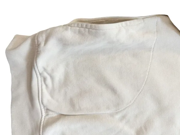 MATE the Label Fleece Quarter Zip Sweatshirt XS Bone - Image 11