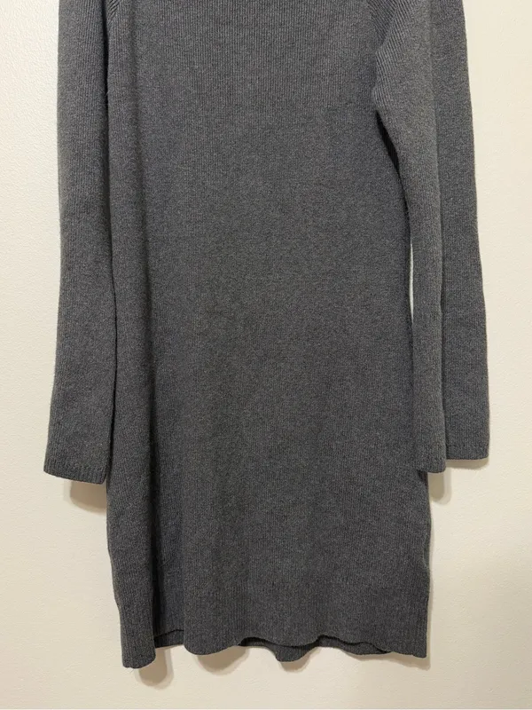 NWT Hollister Sweater Dress Size XL Gray NEW off the shoulder fall winter - Image 5