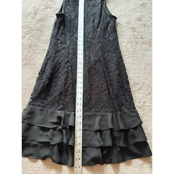 Julia Jordan Dress Womens Lace Mini A Line Stretch Whimsigoth Fairy A‎ Line Sz 4 - Image 7
