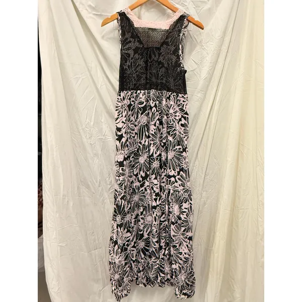 Frame Free People‎ Tiers For You Maxi Slip Size S $128 Spring Floral Bohemian - Image 4