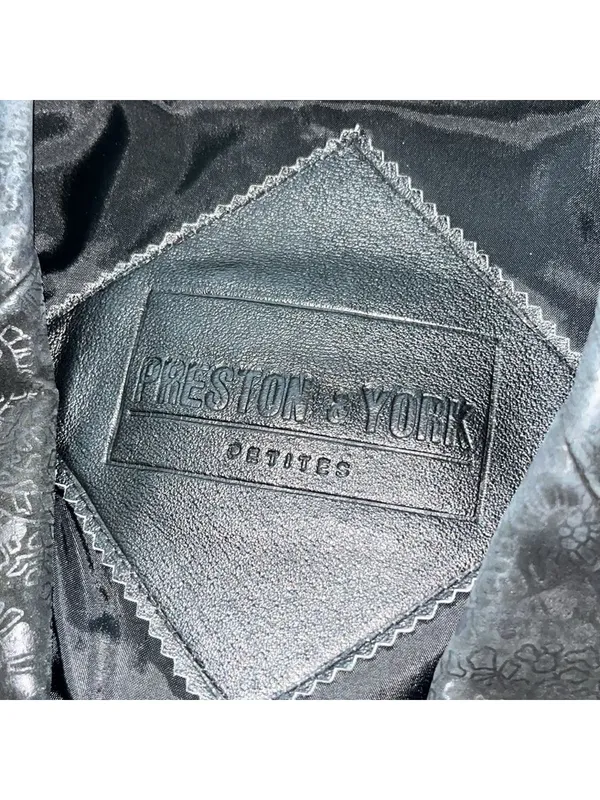 Vintage Suede Black Leather Western Mid-Length Coat Leather Jacket gorpcore - Image 14
